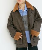 【ルクールブラン/le.coeur blanc】の《WEB限定アイテム》ヴィンテージライクボアカラーブルゾン ブラウン|ID: prp329100004628214 ipo3291000000033270787