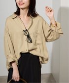 【スローブ イエナ/SLOBE IENA】の《セットアップ対応可》製品染めシャツ 人気、トレンドファッション・服の通販 founy(ファニー) ファッション Fashion レディースファッション Fashion for Women トップス・カットソー Cut & Sew Tops シャツ・ブラウス・オフィスカジュアル Elegant Blouses & Button-Ups 2025年 2025 2025-2026秋冬・A/W Autumn/Winter 2025–26 AW25–26 とろみ Fluid, Flowy Fabric シンプル Simple, Minimal セットアップ Set-Up, Coordinated Outfit バランス Balance, Style Balance ベーシック Basic, Essential エレガント 上品 Elegant A/W・秋冬 Autumn/Winter thumbnail ベージュ|ID: prp329100004628330 ipo3291000000033895067