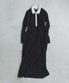 【アダム エ ロペ/ADAM ET ROPE'】の【WEB限定】・【定番人気】ポロシャツワンピース ブラック系(02)|ID: prp329100004628336 ipo3291000000033707932