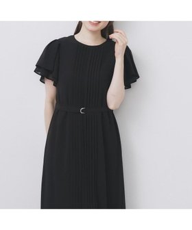 【インデックス/INDEX】のフロントタックIラインワンピース【洗濯機洗い可/防シワ】 人気、トレンドファッション・服の通販 founy(ファニー) ファッション Fashion レディースファッション Fashion for Women ワンピース Dresses おすすめ Recommended / Our Picks エレガント 上品 Elegant シンプル Simple, Minimal スリーブ Sleeve, Long Sleeve / Short Sleeve フォーマル Formal, Dressy フリル Frill, Ruffle フロント Front, Front Design ポケット Pocket, Pocket Detail |ID:prp329100004628341