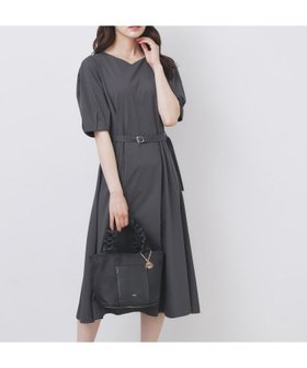 【インデックス/INDEX】のハートネックパフワンピース【洗濯機洗い可/UVケア/接触冷感】 人気、トレンドファッション・服の通販 founy(ファニー) ファッション Fashion レディースファッション Fashion for Women ワンピース Dresses エレガント 上品 Elegant シルケット Silket, Silky Cotton スリーブ Sleeve, Long Sleeve / Short Sleeve デコルテ Décolleté, Neckline ポケット Pocket, Pocket Detail 夏 Summer 春 Spring S/S・春夏 SS, Spring/Summer, Warm Season |ID:prp329100004628345