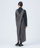 【ビームス ハート/BEAMS HEART】のバック ツイスト ジャンパースカート CHARCOAL|ID: prp329100004628380 ipo3291000000033272577
