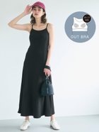 【コカ/COCA】のOUTBRA リブキャミワンピース 人気、トレンドファッション・服の通販 founy(ファニー) ファッション Fashion レディースファッション Fashion for Women ワンピース Dresses キャミソールワンピース Camisole Dresses キャミワンピース Cami Dress, Slip Dress サンダル Sandals, Summer Shoes スニーカー Sneakers, Trainers フィット Fit, Slim Fit ポケット Pocket, Pocket Detail リゾート Resort, Vacation Style リラックス Relax, Relaxed Fit thumbnail Black|ID: prp329100004628405 ipo3291000000033272801