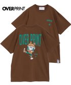 【コンバーストウキョウ/CONVERSE TOKYO】の【over print】STREET GIRL TEE (ZERO ZERO HERO) 人気、トレンドファッション・服の通販 founy(ファニー) ファッション Fashion レディースファッション Fashion for Women キャラクター Character, Licensed Characters グラフィック Graphic, Graphic Design フロント Front, Front Design プリント Print, Printed Pattern ルーズ Loose, Oversized 人気 Popular, Best Seller thumbnail ブラウン|ID: prp329100004628487 ipo3291000000033273566