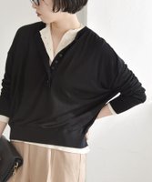【シップス フォー ウィメン/SHIPS】のquaranciel 手洗い可能 シルク ミックス ヘンリーネック ニット プルオーバー 人気、トレンドファッション・服の通販 founy(ファニー) ファッション Fashion レディースファッション Fashion for Women トップス・カットソー Cut & Sew Tops ニット Knit Tops & Sweaters カジュアルプルオーバー・ニットトップス Pullovers & Knit Tops / Casual Pullovers 洗える Machine Washable シルク Silk, 100% Silk ジャケット Jacket, Outerwear デニム Denim, Jeans Material バランス Balance, Style Balance ボトム Bottoms, Lower Wear ミックス Mix, Mixed Style ロング Long, Long-Length おすすめ Recommended / Our Picks エレガント 上品 Elegant 2025年 2025 2025春夏・S/S Spring/Summer 2025 SS25 |ID:prp329100004628680