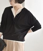 【シップス フォー ウィメン/SHIPS】のquaranciel 手洗い可能 シルク ミックス ヘンリーネック ニット プルオーバー 人気、トレンドファッション・服の通販 founy(ファニー) ファッション Fashion レディースファッション Fashion for Women トップス・カットソー Cut & Sew Tops ニット Knit Tops & Sweaters カジュアルプルオーバー・ニットトップス Pullovers & Knit Tops / Casual Pullovers 洗える Machine Washable シルク Silk, 100% Silk ジャケット Jacket, Outerwear デニム Denim, Jeans Material バランス Balance, Style Balance ボトム Bottoms, Lower Wear ミックス Mix, Mixed Style ロング Long, Long-Length おすすめ Recommended / Our Picks エレガント 上品 Elegant 2025年 2025 2025春夏・S/S Spring/Summer 2025 SS25 thumbnail ブラック|ID: prp329100004628680 ipo3291000000033277295