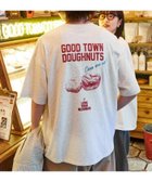 【フリークスストア/FREAK'S STORE】のGOODTOWN DOUGHNUTS×FREAK S STORE 別注 ビッグシルエット バックプリント Tシャツ 【限定展開】 25SS グレー|ID: prp329100004628715 ipo3291000000033610542
