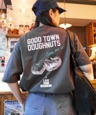 【フリークスストア/FREAK'S STORE】のGOODTOWN DOUGHNUTS×FREAK S STORE 別注 ビッグシルエット バックプリント Tシャツ 【限定展開】 25SS チャコールグレー|ID: prp329100004628715 ipo3291000000033610543