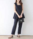 【その他のブランド/Other】のペプラムセットアップ ネイビー|ID: prp329100004628743 ipo3291000000033278299