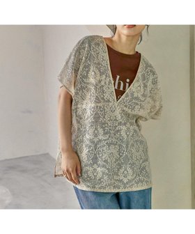 【レプシィム ローリーズファーム/LEPSIM LOWRYS FARM】の2WAYレースブラウス 人気、トレンドファッション・服の通販 founy(ファニー) ファッション Fashion レディースファッション Fashion for Women トップス・カットソー Cut & Sew Tops シャツ・ブラウス・オフィスカジュアル Elegant Blouses & Button-Ups おすすめ Recommended / Our Picks トレンド Trend, Trending Now ボトム Bottoms, Lower Wear リボン Ribbon, Bow レース Lace, Lace Fabric 今季 This Season, Current Season 夏 Summer |ID:prp329100004628766