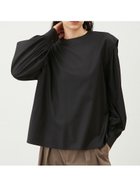 【ミラオーウェン/Mila Owen】のショルダー切替ギャザーパフスリーブブラウス BLK[009]|ID: prp329100004628772 ipo3291000000033278750