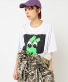 【アールエヌエー/RNA】のM2514 BIG EYE BIG T 人気、トレンドファッション・服の通販 founy(ファニー) ファッション Fashion レディースファッション Fashion for Women おすすめ Recommended / Our Picks プリント Print, Printed Pattern ロング Long, Long-Length thumbnail ホワイト|ID: prp329100004628775 ipo3291000000033278783