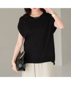 【エルーラ/Elura】のハリ感フレンチプルオーバー/572668 人気、トレンドファッション・服の通販 founy(ファニー) ファッション Fashion レディースファッション Fashion for Women トップス・カットソー Cut & Sew Tops カジュアルプルオーバー・ニットトップス Pullovers & Knit Tops / Casual Pullovers アクセサリー Fashion Accessories シンプル Simple, Minimal スリーブ Sleeve, Long Sleeve / Short Sleeve フレンチ French, French Style ベスト Vest, Waistcoat thumbnail ブラック09|ID: prp329100004628784 ipo3291000000033554986