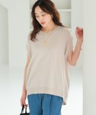 【エルーラ/Elura】のハリ感フレンチプルオーバー/572668 人気、トレンドファッション・服の通販 founy(ファニー) ファッション Fashion レディースファッション Fashion for Women トップス・カットソー Cut & Sew Tops カジュアルプルオーバー・ニットトップス Pullovers & Knit Tops / Casual Pullovers アクセサリー Fashion Accessories シンプル Simple, Minimal スリーブ Sleeve, Long Sleeve / Short Sleeve フレンチ French, French Style ベスト Vest, Waistcoat thumbnail グレージュ50|ID: prp329100004628784 ipo3291000000033554987