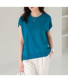 【エルーラ/Elura】のハリ感フレンチプルオーバー/572668 人気、トレンドファッション・服の通販 founy(ファニー) ファッション Fashion レディースファッション Fashion for Women トップス・カットソー Cut & Sew Tops カジュアルプルオーバー・ニットトップス Pullovers & Knit Tops / Casual Pullovers アクセサリー Fashion Accessories シンプル Simple, Minimal スリーブ Sleeve, Long Sleeve / Short Sleeve フレンチ French, French Style ベスト Vest, Waistcoat thumbnail ターコイズ76|ID: prp329100004628784 ipo3291000000033554988