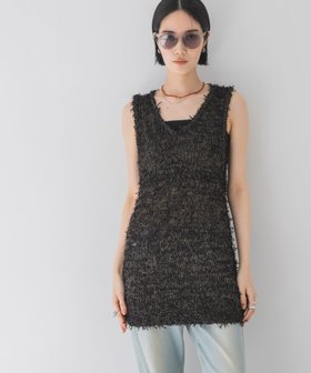 【ジーナシス/JEANASiS】のブライトコードメッシュNS 人気、トレンドファッション・服の通販 founy(ファニー) ファッション Fashion レディースファッション Fashion for Women おすすめ Recommended / Our Picks インナー Innerwear ストレッチ Stretch, Stretchy Fabric デニム Denim, Jeans Material ノースリーブ Sleeveless, No-Sleeve フレア Flare, Flared ボトム Bottoms, Lower Wear ミドル Middle Length, Mid Height 夏 Summer |ID:prp329100004628788