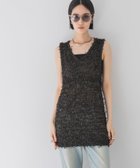 【ジーナシス/JEANASiS】のブライトコードメッシュNS 人気、トレンドファッション・服の通販 founy(ファニー) ファッション Fashion レディースファッション Fashion for Women おすすめ Recommended / Our Picks インナー Innerwear ストレッチ Stretch, Stretchy Fabric デニム Denim, Jeans Material ノースリーブ Sleeveless, No-Sleeve フレア Flare, Flared ボトム Bottoms, Lower Wear ミドル Middle Length, Mid Height 夏 Summer thumbnail ブラック|ID: prp329100004628788 ipo3291000000033278989