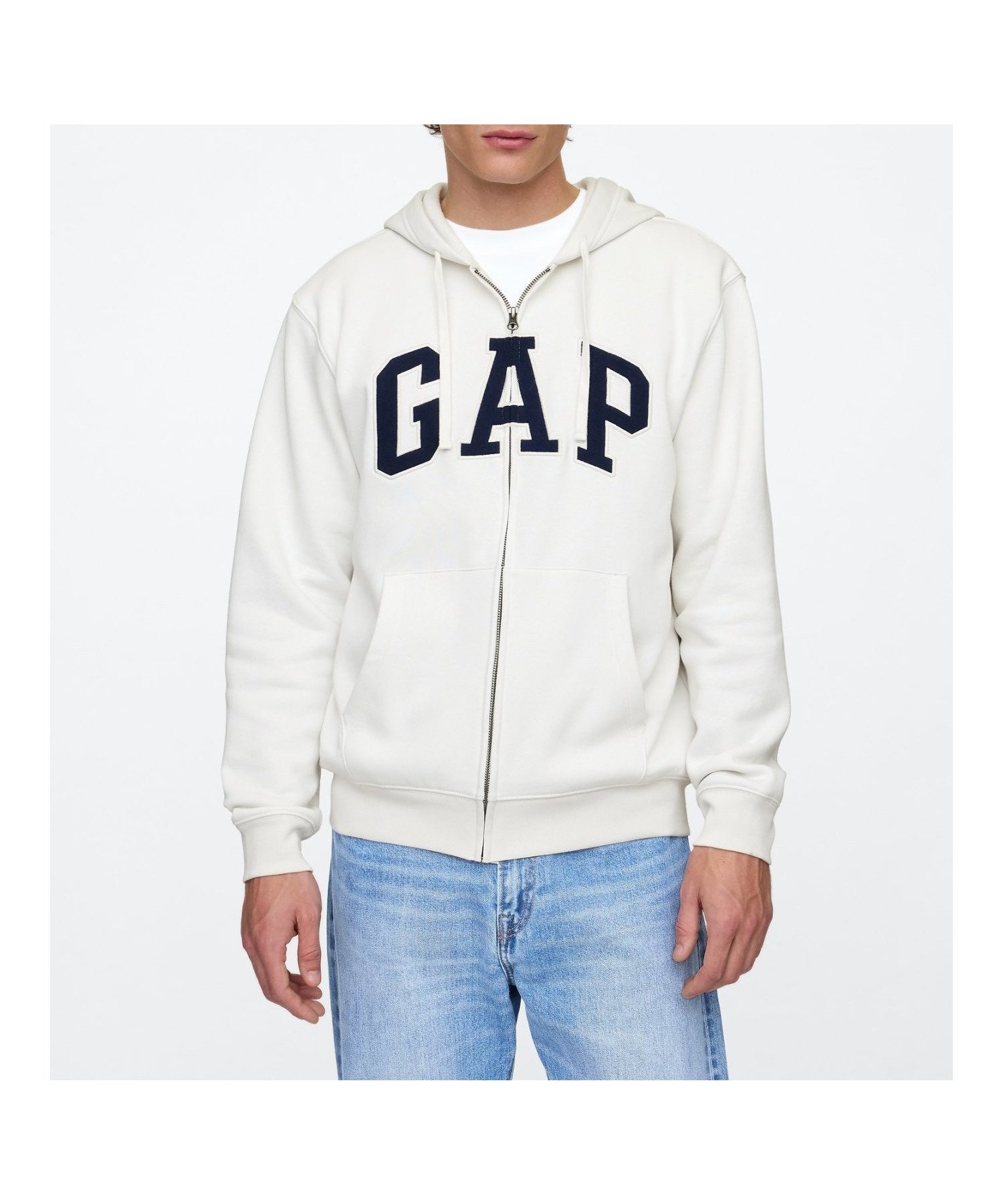 【ギャップ/GAP】のリラックス GAPロゴ ジップアップパーカー 人気、トレンドファッション・服の通販 founy(ファニー) 　ファッション　Fashion　レディースファッション　Fashion for Women　トップス・カットソー　Cut & Sew Tops　レディースパーカー・カジュアルフーディー　Casual Hoodies & Sweatshirts　デニム　Denim, Jeans Material　リラックス　Relax, Relaxed Fit　吸水　Absorbent, Quick-Dry　定番　Standard, Basic Item　 other-1|ID: prp329100004628795 ipo3291000000033507065