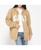 【ギャップ/GAP】のリラックス GAPロゴ ジップアップパーカー MOJAVE|ID: prp329100004628795 ipo3291000000033649400