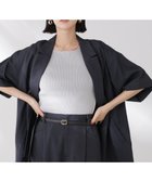 【ナノ ユニバース/nano universe】のボートネックリブニットトップス 人気、トレンドファッション・服の通販 founy(ファニー) ファッション Fashion レディースファッション Fashion for Women トップス・カットソー Cut & Sew Tops ニット Knit Tops & Sweaters インナー Innerwear ウォッシャブル Machine Washable 春 Spring カットソー Cut and Sewn Top サマー Summer, Summer Style ジャケット Jacket, Outerwear スクエア Square, Square Shape フィット Fit, Slim Fit ベーシック Basic, Essential モノトーン Monotone, Black and White S/S・春夏 SS, Spring/Summer, Warm Season 夏 Summer エレガント 上品 Elegant 2025年 2025 2025-2026秋冬・A/W Autumn/Winter 2025–26 AW25–26 thumbnail グレー|ID: prp329100004628818 ipo3291000000033279477