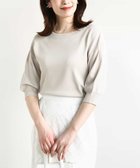 【オフオン/ofuon】のボートネック五分袖ニット/接触冷感/洗える/WEB限定サイズあり 人気、トレンドファッション・服の通販 founy(ファニー) ファッション Fashion レディースファッション Fashion for Women トップス・カットソー Cut & Sew Tops ニット Knit Tops & Sweaters インナー Innerwear カーディガン Cardigan, Knitwear シンプル Simple, Minimal ジャケット Jacket, Outerwear ボトム Bottoms, Lower Wear エレガント 上品 Elegant 人気 Popular, Best Seller ビジネス 仕事 通勤 Business / Work / Commuting 冬 Winter / This Winter 夏 Summer 定番 Standard, Basic Item 春 Spring 洗える Machine Washable 秋 Autumn thumbnail グレージュ|ID: prp329100004628821 ipo3291000000033279554