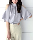 【クリア/clear】のオープンショルダーフレアスリーブブラウス 人気、トレンドファッション・服の通販 founy(ファニー) ファッション Fashion レディースファッション Fashion for Women トップス・カットソー Cut & Sew Tops シャツ・ブラウス・オフィスカジュアル Elegant Blouses & Button-Ups ショルダー Shoulder, Shoulder Strap スリット Slit, Slit Detail スリーブ Sleeve, Long Sleeve / Short Sleeve デニム Denim, Jeans Material フェミニン Feminine, Girly フレア Flare, Flared 夏 Summer thumbnail GY|ID: prp329100004628826 ipo3291000000033279621