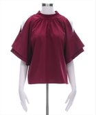 【クリア/clear】のオープンショルダーフレアスリーブブラウス 人気、トレンドファッション・服の通販 founy(ファニー) ファッション Fashion レディースファッション Fashion for Women トップス・カットソー Cut & Sew Tops シャツ・ブラウス・オフィスカジュアル Elegant Blouses & Button-Ups ショルダー Shoulder, Shoulder Strap スリット Slit, Slit Detail スリーブ Sleeve, Long Sleeve / Short Sleeve デニム Denim, Jeans Material フェミニン Feminine, Girly フレア Flare, Flared 夏 Summer thumbnail BRD|ID: prp329100004628826 ipo3291000000033279625