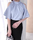 【クリア/clear】のオープンショルダーフレアスリーブブラウス 人気、トレンドファッション・服の通販 founy(ファニー) ファッション Fashion レディースファッション Fashion for Women トップス・カットソー Cut & Sew Tops シャツ・ブラウス・オフィスカジュアル Elegant Blouses & Button-Ups ショルダー Shoulder, Shoulder Strap スリット Slit, Slit Detail スリーブ Sleeve, Long Sleeve / Short Sleeve デニム Denim, Jeans Material フェミニン Feminine, Girly フレア Flare, Flared 夏 Summer thumbnail BLGY|ID: prp329100004628826 ipo3291000000033279626
