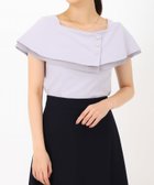 【ミッシュマッシュ/MISCH MASCH】の2025春夏新作 アシメケープパール釦カットトップス 人気、トレンドファッション・服の通販 founy(ファニー) ファッション Fashion レディースファッション Fashion for Women トップス・カットソー Cut & Sew Tops 2025年 2025 2025春夏・S/S Spring/Summer 2025 SS25 夏 Summer 春 Spring S/S・春夏 SS, Spring/Summer, Warm Season thumbnail ラベンダー|ID: prp329100004628829 ipo3291000000033718000