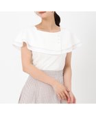 【ミッシュマッシュ/MISCH MASCH】の2025春夏新作 アシメケープパール釦カットトップス 人気、トレンドファッション・服の通販 founy(ファニー) ファッション Fashion レディースファッション Fashion for Women トップス・カットソー Cut & Sew Tops 2025年 2025 2025春夏・S/S Spring/Summer 2025 SS25 夏 Summer 春 Spring S/S・春夏 SS, Spring/Summer, Warm Season thumbnail ホワイト|ID: prp329100004628829 ipo3291000000033718005