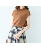 【アンデミュウ/Andemiu】のソウバリフレンチニット 人気、トレンドファッション・服の通販 founy(ファニー) ファッション Fashion レディースファッション Fashion for Women トップス・カットソー Cut & Sew Tops ニット Knit Tops & Sweaters カッティング Cutting Detail シンプル Simple, Minimal ボトルネック Bottle Neck, Mock Neck 夏 Summer thumbnail ブラウン|ID: prp329100004628848 ipo3291000000033279981