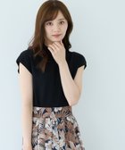 【アンデミュウ/Andemiu】のソウバリフレンチニット 人気、トレンドファッション・服の通販 founy(ファニー) ファッション Fashion レディースファッション Fashion for Women トップス・カットソー Cut & Sew Tops ニット Knit Tops & Sweaters カッティング Cutting Detail シンプル Simple, Minimal ボトルネック Bottle Neck, Mock Neck 夏 Summer thumbnail ブラック09|ID: prp329100004628848 ipo3291000000033279983