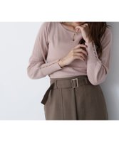 【ナチュラル ビューティー ベーシック/NATURAL BEAUTY BASIC】のビジュースリットプリーツニット 人気、トレンドファッション・服の通販 founy(ファニー) ファッション Fashion レディースファッション Fashion for Women トップス・カットソー Cut & Sew Tops ニット Knit Tops & Sweaters ストーン Stone, Gem-Like スリット Slit, Slit Detail ネックレス Necklace, Pendant Necklace パール Pearl, Pearl Accent ビジュー Bijou, Jewel-like Accent プリーツ Pleats, Pleated |ID:prp329100004628877