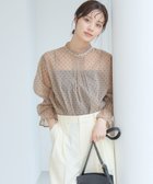 【アンデミュウ/Andemiu】のシアードットブラウス 人気、トレンドファッション・服の通販 founy(ファニー) ファッション Fashion レディースファッション Fashion for Women トップス・カットソー Cut & Sew Tops シャツ・ブラウス・オフィスカジュアル Elegant Blouses & Button-Ups おすすめ Recommended / Our Picks シアー Sheer, See-Through スリーブ Sleeve, Long Sleeve / Short Sleeve トレンド Trend, Trending Now ドット Polka Dot, Dot Pattern フリル Frill, Ruffle ロング Long, Long-Length 長袖 Long Sleeve, Full Sleeve thumbnail ベージュ|ID: prp329100004628911 ipo3291000000033280892