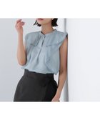 【ナチュラル ビューティー ベーシック/NATURAL BEAUTY BASIC】のラッフルシアーブラウス 人気、トレンドファッション・服の通販 founy(ファニー) ファッション Fashion レディースファッション Fashion for Women トップス・カットソー Cut & Sew Tops シャツ・ブラウス・オフィスカジュアル Elegant Blouses & Button-Ups おすすめ Recommended / Our Picks シアー Sheer, See-Through シャイニー Shiny, Glossy Finish フリル Frill, Ruffle thumbnail ライトグリーン|ID: prp329100004628937 ipo3291000000033281209
