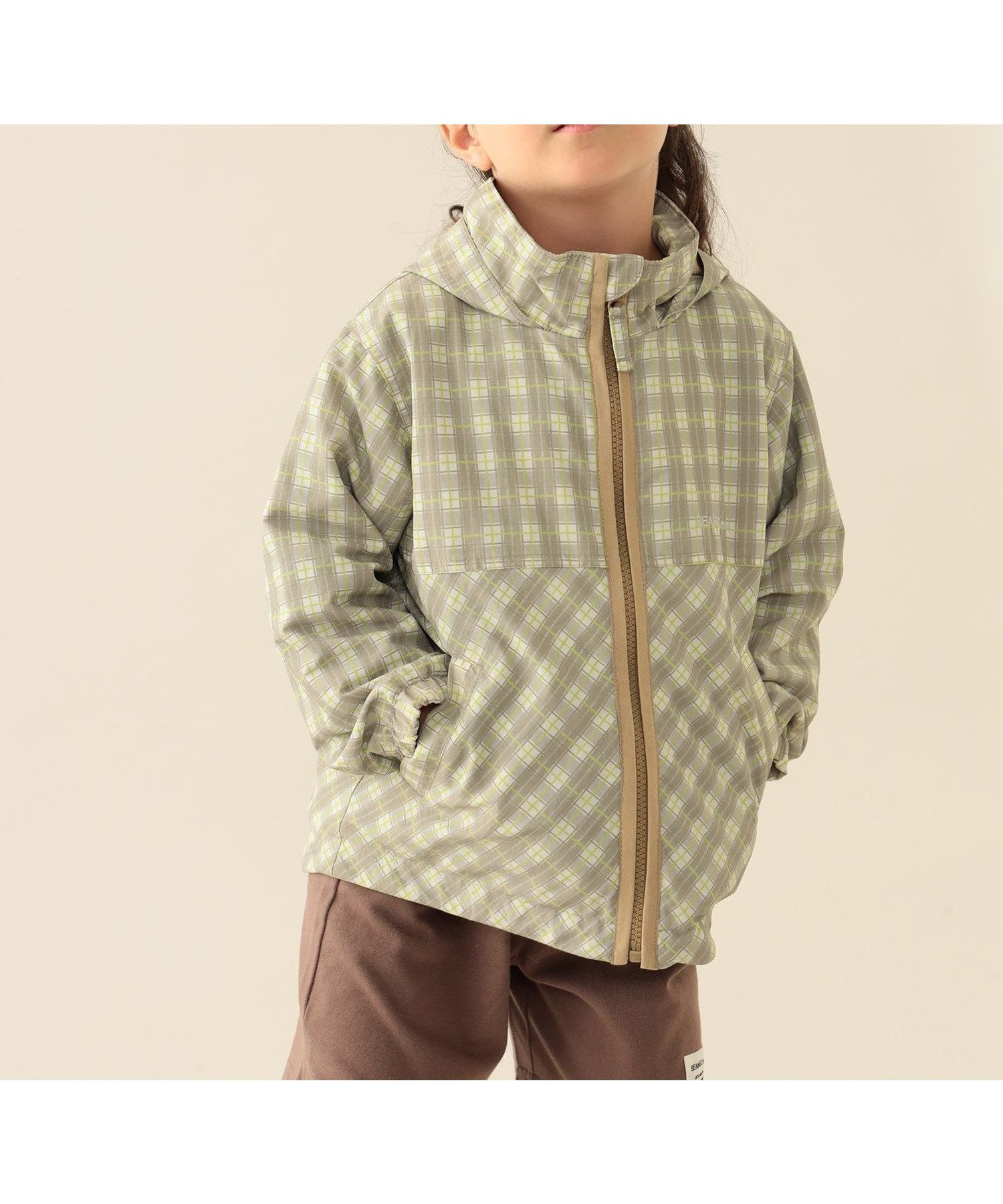【ビームス ミニ/BEAMS mini / KIDS】のフード収納 ナイロン ブルゾン 2025FW(90~140cm) インテリア・キッズ・メンズ・レディースファッション・服の通販 founy(ファニー) 　ファッション　Fashion　キッズファッション　Fashion for Kids　おすすめ　Recommended / Our Picks　アウトドア　Outdoor Clothing　アニマル　Animal Print　スタンド　Stand Collar, Upright Stand　パターン　Pattern, Design Print　ブルゾン　Blouson, Bomber Jacket　軽量　Lightweight, Ultra Light　CHECK|ID: prp329100004628955 ipo3291000000033461532