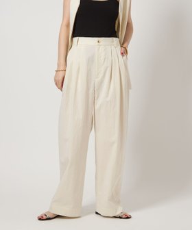 【ユナイテッドアローズ/UNITED ARROWS】 conte タック イージー ワイドパンツ人気、トレンドファッション・服の通販 founy(ファニー) ファッション Fashion レディースファッション Fashion for Women パンツ Pants & Trousers なめらか Smooth, Silky Texture マニッシュ Mannish, Boyish ワイド Wide, Wide Fit |ID:prp329100004628970