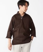 【シップス/SHIPS / MEN】のSHIPS フレックスリネン 7スリーブ カプリ シャツ 人気、トレンドファッション・服の通販 founy(ファニー) ファッション Fashion メンズファッション Fashion for Men おすすめ Recommended / Our Picks インナー Innerwear サッカー Seersucker, Summer Fabric ショーツ Shorts, Short Pants スキッパー Skipper, Open Collar ストレッチ Stretch, Stretchy Fabric スリーブ Sleeve, Long Sleeve / Short Sleeve バランス Balance, Style Balance フィット Fit, Slim Fit リゾート Resort, Vacation Style リネン Linen, Linen Fabric リラックス Relax, Relaxed Fit 今季 This Season, Current Season 夏 Summer 定番 Standard, Basic Item 春 Spring S/S・春夏 SS, Spring/Summer, Warm Season thumbnail ブラウン|ID: prp329100004629019 ipo3291000000033282115
