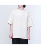 【ユナイテッドアローズ/UNITED ARROWS】のAEWEN MATOPH ダブルクロス ビッグT ブラウス 人気、トレンドファッション・服の通販 founy(ファニー) ファッション Fashion レディースファッション Fashion for Women トップス・カットソー Cut & Sew Tops シャツ・ブラウス・オフィスカジュアル Elegant Blouses & Button-Ups おすすめ Recommended / Our Picks オーガンジー Organza Fabric カットオフ Cut-Off Design シンプル Simple, Minimal ダブル Double, Double-Breasted ビッグ Big, Oversized ボックス Boxy, Box Shape 半袖 Short Sleeve, Half Sleeve thumbnail OFF WHITE|ID: prp329100004629054 ipo3291000000033282484