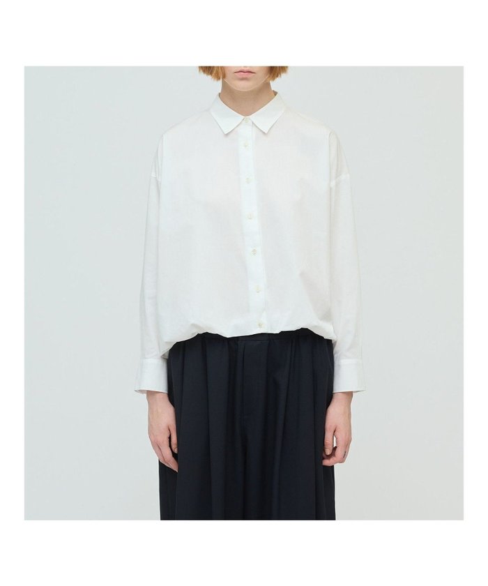 【マーコート/MARcourt】のmizuiro ind バルーンシャツ インテリア・キッズ・メンズ・レディースファッション・服の通販 founy(ファニー) https://founy.com/ ファッション Fashion レディースファッション Fashion for Women トップス・カットソー Cut & Sew Tops シャツ・ブラウス・オフィスカジュアル Elegant Blouses & Button-Ups コンパクト Compact, Small Size シンプル Simple, Minimal バルーン Balloon, Balloon Silhouette ベーシック Basic, Essential ポケット Pocket, Pocket Detail レギュラー Regular, Standard Fit ワイド Wide, Wide Fit 無地 Plain, Solid Color 長袖 Long Sleeve, Full Sleeve |ID: prp329100004629057 ipo3291000000033484457