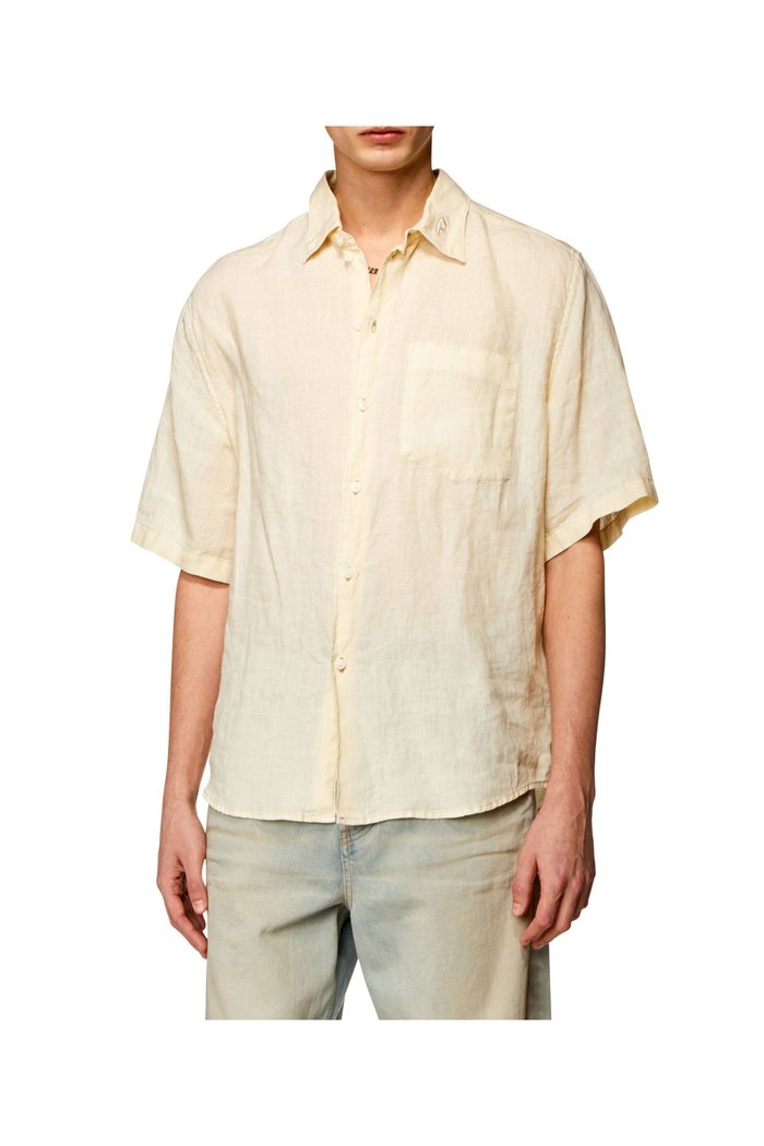 【ディーゼル/DIESEL / MEN】のメンズ シャツ 半袖 S-EMIL-SHORT インテリア・キッズ・メンズ・レディースファッション・服の通販 founy(ファニー) https://founy.com/ ファッション Fashion メンズファッション Fashion for Men エンブロイダリー Embroidery Design オーバル Oval Design ジャケット Jacket, Outerwear タンク Tank Top, Sleeveless Top パッチ Patch, Appliqué フィット Fit, Slim Fit プレーン Plain, Simple ポケット Pocket, Pocket Detail メンズ Men's, Menswear リネン Linen, Linen Fabric レギュラー Regular, Standard Fit 半袖 Short Sleeve, Half Sleeve |ID: prp329100004629060 ipo3291000000033282550