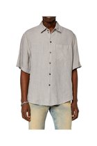 【ディーゼル/DIESEL / MEN】のメンズ シャツ 半袖 S-EMIL-SHORT グレー|ID: prp329100004629060 ipo3291000000033282554