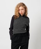 【ビューティ&ユース ユナイテッドアローズ/BEAUTY&YOUTH / UNITED ARROWS】のATTISESSION ツイスト ショルダー ニットトップス 人気、トレンドファッション・服の通販 founy(ファニー) ファッション Fashion レディースファッション Fashion for Women トップス・カットソー Cut & Sew Tops ニット Knit Tops & Sweaters アシンメトリー Asymmetrical Style コンパクト Compact, Small Size ショルダー Shoulder, Shoulder Strap スラックス Slacks, Dress Pants ツイスト Tweed, Tweed Fabric デニム Denim, Jeans Material ハイネック High Neck, Mock Neck ベーシック Basic, Essential おすすめ Recommended / Our Picks thumbnail DK.GRAY|ID: prp329100004629076 ipo3291000000033639113