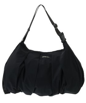 【コンバーストウキョウ/CONVERSE TOKYO】のRIPSTOP GATHERED SHOULDER BAG 人気、トレンドファッション・服の通販 founy(ファニー) ファッション Fashion レディースファッション Fashion for Women バッグ Bags おすすめ Recommended / Our Picks アウトドア Outdoor Clothing ギャザー Gathered, Ruffled シンプル Simple, Minimal デニム Denim, Jeans Material フォルム Silhouette, Form モノトーン Monotone, Black and White エレガント 上品 Elegant 旅行 Travel 軽量 Lightweight, Ultra Light |ID:prp329100004629115