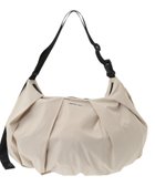 【コンバーストウキョウ/CONVERSE TOKYO】のRIPSTOP GATHERED SHOULDER BAG 人気、トレンドファッション・服の通販 founy(ファニー) ファッション Fashion レディースファッション Fashion for Women バッグ Bags おすすめ Recommended / Our Picks アウトドア Outdoor Clothing ギャザー Gathered, Ruffled シンプル Simple, Minimal デニム Denim, Jeans Material フォルム Silhouette, Form モノトーン Monotone, Black and White エレガント 上品 Elegant 旅行 Travel 軽量 Lightweight, Ultra Light thumbnail アイボリー|ID: prp329100004629115 ipo3291000000033283071