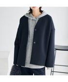 【バンヤードストーム/BARNYARDSTORM】のダンボールジャケット【WEB限定】 人気、トレンドファッション・服の通販 founy(ファニー) ファッション Fashion レディースファッション Fashion for Women アウター Coat / Outerwear Collection レディースジャケット・軽アウター Jackets おすすめ Recommended / Our Picks インナー Innerwear シンプル Simple, Minimal ジャケット Jacket, Outerwear スタイリッシュ Stylish, Fashionable タートルネック Turtleneck, High Neck デニム Denim, Jeans Material ボーダー Border, Stripe thumbnail ブラック19|ID: prp329100004629136 ipo3291000000033583248