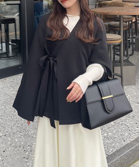 【ジュノア/JUNOAH】の(薄手)カシュクールノーカラージャケット 人気、トレンドファッション・服の通販 founy(ファニー) ファッション Fashion レディースファッション Fashion for Women アウター Coat / Outerwear Collection レディースジャケット・軽アウター Jackets ノーカラージャケット / シンプル上品コーデ Collarless Jackets |ID:prp329100004629160