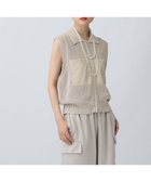 【レプシィム ローリーズファーム/LEPSIM LOWRYS FARM】の加工WZIPベスト 人気、トレンドファッション・服の通販 founy(ファニー) ファッション Fashion レディースファッション Fashion for Women アウター Coat / Outerwear Collection トップス・カットソー Cut & Sew Tops ベスト&ジレ / 重ね着スタイル Vests & Gilets おすすめ Recommended / Our Picks インナー Innerwear キャミソール Camisole, Spaghetti Strap Top ショート Short, Short Length タンク Tank Top, Sleeveless Top フロント Front, Front Design ベスト Vest, Waistcoat ポケット Pocket, Pocket Detail thumbnail ベージュ52|ID: prp329100004629176 ipo3291000000033585511