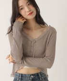 【ヘザー/Heather】のシアーレースカーディガン 人気、トレンドファッション・服の通販 founy(ファニー) ファッション Fashion レディースファッション Fashion for Women トップス・カットソー Cut & Sew Tops カーディガン・羽織り Layered Style Cardigans カーディガン Cardigan, Knitwear シアー Sheer, See-Through スカラップ Scallop, Scalloped Edge フェミニン Feminine, Girly ラウンド Round, Round Neck レース Lace, Lace Fabric 夏 Summer thumbnail 【新色】ブラウン|ID: prp329100004629178 ipo3291000000033556590
