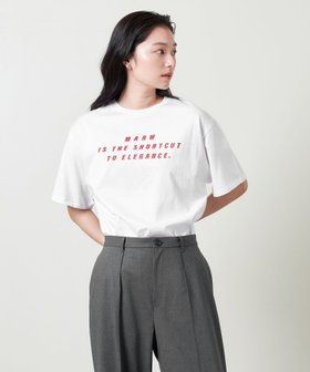 【ユナイテッドアローズ/UNITED ARROWS】 MARW UNITED ARROWS プリント Tシャツ人気、トレンドファッション・服の通販 founy(ファニー) ファッション Fashion レディースファッション Fashion for Women トップス・カットソー Cut & Sew Tops シャツ・ブラウス・オフィスカジュアル Elegant Blouses & Button-Ups ロングTシャツ・Tシャツ Longline T-Shirts & Tees インナー Innerwear ジャケット Jacket, Outerwear 定番 Standard, Basic Item 人気 Popular, Best Seller プリント Print, Printed Pattern ビジネス 仕事 通勤 Business / Work / Commuting |ID:prp329100004629186